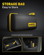 Jump Starter with Air Compressor, AUXITO 6000A Portable Car Jumper, 150PSI Digital Tire Inflator, 12V Jump Box for All