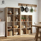 CAPHAUS Sturdy Room 13-Inch Cube Storage Organizer Shelf, with Extra Thick Exterior Edge, Open Storage Shelf Divider, Bookcas