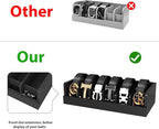 Belt Organizer for Drawer - Bamboo Belt Storage Organizer | Belt Rack for Closet Wall Mount Men Women Tie Sock Bra Scarf Ribb
