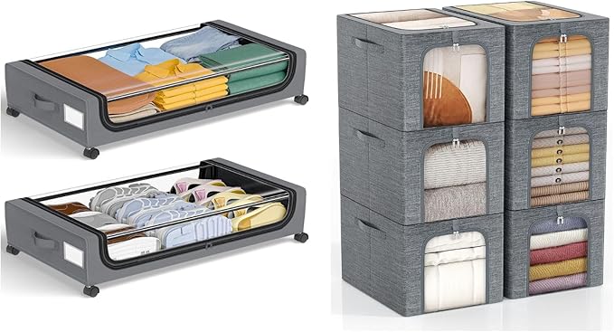 GoMaihe Underbed Storage & Clothes Storage Bin