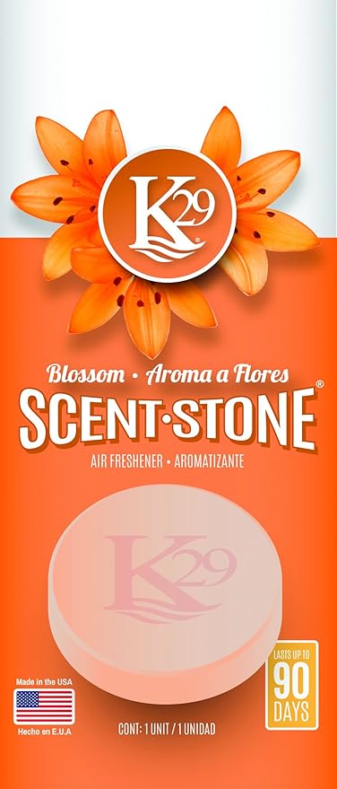 (K16001-4) K29 'Blossom' Stone Air Freshener, (Pack of 4)