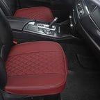 Black Panther 1 Piece PU Car Seat Cover Front Seat Protector Compatible with 90% Vehicles,Embroidery,Anti-Slip & Full Wrappin
