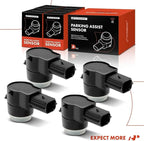A-Premium 4-PC Rear Reverse Backup Parking Aid Assist Sensor Compatible with Jeep, Dodge, Chrysler & Ram Models - Grand Cherokee, Liberty, Ram 1500 2500 3500, Grand Caravan, Charger, Journey, Durango