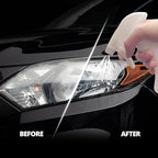 Headlight Restoration Kit, Automotive Headlamp Headlight Cleaner Restores Clear Yellowed Car Plastic and Protects from Re-Oxi