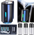 Smart Car Air Freshener, Car Air Freshener Diffuser, Rechargeable Cars Aroma Diffuser, 3 Levels of Adjustable Intelligent Car