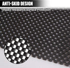 Car Roof Non-Slip Rug Pad, 47'' x 39.4'' Automotive Roof Carrier Bag Protective Mat, PVC Vehicle Cargo Bag Liner, Auto Roof Top Rack Accessories for Car, SUV, Truck and Home (Black)