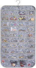 BB Brotrade Hanging Jewelry Organizer,Accessories Organizer,80 Pocket Organizer for Holding Jewelries