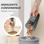 Candy Corded Stick Vacuum Cleaner, Powerful Suction Handheld Vacuum with One-Click Dust Disposal, 3-in-1 Use for Hard Floor, 