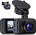 Dash Cam Front and Rear, 2.5K Dual Dash Camera for Cars, 2560P Mini Car Camera, 2 inch IPS Screen, WDR Night Vision, 24 Hours