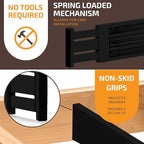 6 Pack Drawer Dividers 6 Inch High, 11”-17" Adjustable Bamboo Organizers Large Expandable Drawer Separators for Cloths, Dress
