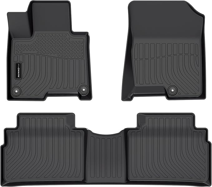 Auxko All Weather Floor Mats Fit for Kia Sportage 2023 2024 2025 2026 Plug in Hybrid TPE Rubber Liners Sportage Accessories All Season Guard Odorless Anti-Slip