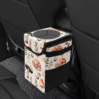 Car Trash Can – Multi-Purpose, Lightweight and Portable with Durable Water-Resistant Coating, No Installation Required, Practical and Ample Capacity, Variety of Colors.Mushroom