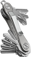 KeySmart Rugged - Multitool Key Holder for Keychain w/Bottle Opener and Pocket Clip, Organizer for Keys, EDC Keychains, Ring 