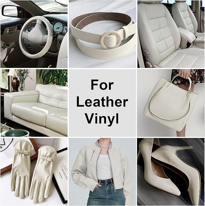 Leather Recoloring Balm, Leather Color Restorer Conditioner, Leather Restorer for Couches Paint, Leather Scratch Remover, Scr