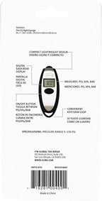 Slime 20112 Tire Gauge, Mini Digital, 5-150 psi, Compact and Accurate