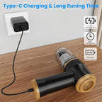 Mini Vacuum Cleaner for,2 in 1 Keyboard Vacuum Cleaner Wireless Handheld,Car Vacuum with Brushless Motor High Power 120W Rech