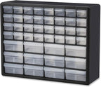 Akro-Mils 44-Drawer Plastic Drawer Storage Cabinet for Garage Organization, Bead Organizer, Building Bricks Storage, Teacher 