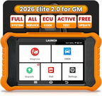 2026 LAUNCH Creader Elite V2.0 fit for GM Bi-Directional Scan Tool, All Reset Full System Diagnostic Scanner, AUTOVIN, Full