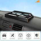 Aunginsy Center Console Dash Storage Tray Compatible with Hummer H3 2005 2006 2007 2008 2009, Car Dashboard Storage Box Organizer Holder Tray Dash Storage Insert Mounted Tray ABS Interior Accessories