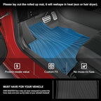KIWI MASTER Floor Mats for 2022-2026 Honda Civic/Acura Integra, OEM Replacement 08P17-T20-110, Custom Fit All Weather Car Mats, Heavy Duty TPE Floor Liners, Front & Rear 2 Row, Black