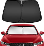 ARISMOTOR Windshield Sun Shade for Mazda CX5 2017-2025 2026, Custom Fit Foldable Front Window Sunshade Sun Visor Protector, Block UV Rays Keep Your Car Cooler