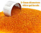 Gun Safe Dehumidifier 200g - Small Silica Gel Desiccant Canister, Moisture Absorber for Gun Cabinets & Safes, Protect 80