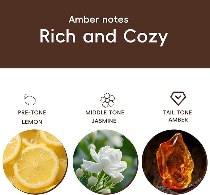 Car Air Freshener Natural Essential Oil Scent, Odor Eliminator and Purifier, Vent Clip Air Freshener for Car (Refill - 3 Pack