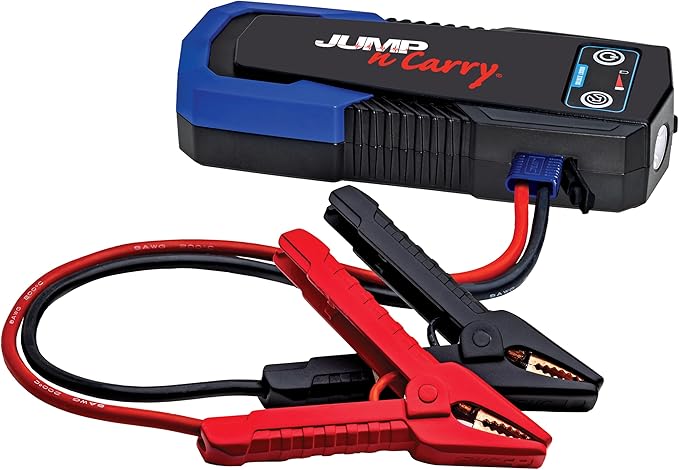 Clore Automotive JNC305 Jump-N-Carry 1000A 12 Volt Jump Starter for up to 6.0L Gasoline and 3.0L Diesel Engines