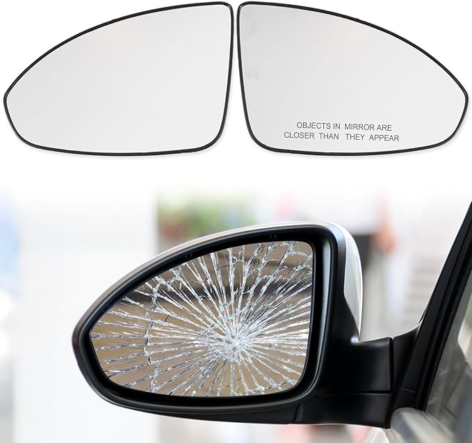 Door Rearview Mirror Lens Heated Rearview Mirror Glass Reflector Convex Glass For Chevy Cruze 2011-2016 95215098 ‎GM1324128 R