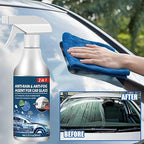 60ml Anti Fog Spray for Windshield, 1/2/3/5 Car Glass Waterproof Coating Agent, Auto Rain Agent Spray, Anti Fog Rain Preventi