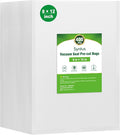 Syntus Vacuum Sealer Bags for Food, 400 Count Quart 8" x 12" Commercial Grade PreCut Bag, BPA Free Food Vac Bags for Storage,