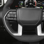 MEWANT DIY Steering Wheel Cover for Toyota Tacoma 2024 / Tundra 2022-2024 / Sequoia 2023-2024 Made of Black Suede