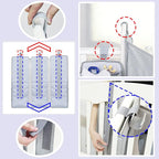 Orzbow 3-in-1 Hanging Diaper Organization Storage for Baby Essentials | Nursery Organizer and Baby Diaper Caddy | Hang on Cri