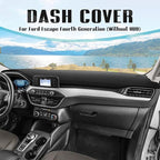 FIILINES Dash Cover for 2020-2026 Ford Escape (Without HUD), Dashboard Mat Accessories Dash Cover Sunshade Nonslip Mesh Prote