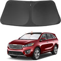 Front Windshield Sun Shade Foldable Car Front Window Sun Shade Windshield Shade Custom Fit for 2016-2020 Kia Sorento Block UV Rays Accessories Heat Keep Cooler