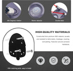 Dual Laser Garage Assist Parking Guide, 360 Degree Adjustable Laser Head Guide Sensor with AC Adapter, Motion Activated Park Right Assistance Stop Indicator for Car SUV Truck