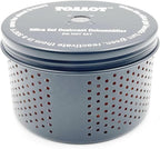Gun Safe Dehumidifier 200g - Small Reusable Indicating Silica Gel Canister, Portable Moisture Absorber Prevents Corrosion