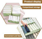 3PCS Wardrobe Clothes Organizer - Foldable Closet Drawer Organizer for Clothes, Portable Closet Organizers and Storage Bins, 