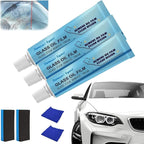 Glashiny - Glass Oil Film Removal Cream,Car Glass Oil Film Cleaner,Glass Oil Film Remover,Glashiny Glass Cleaner for Car (3PC
