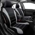 Foneso Car Seat Covers, 100% Breathable with Composite Sponge Inside, Airbag Compatible Universal Fit Accessories Auto for Ca