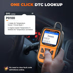 AUTOPHIX OM126P OBD2 Scanner, Check Engine Light Code Reader, Car Code Scanner for Automotive Diagnostic, Read & Clear Fault