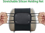 Car Headrest Holder Swivel Car Headrest Mount Silicon Holder for 7-10 Inch Fire Tablets