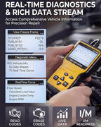 MOTOPOWER MP69033 Car OBD2 Scanner Code Reader Engine Fault Scanner CAN Diagnostic Scan Tool for All OBD II Protocol Cars Since