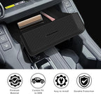 Silicone Drawer Style Central Console Storage Box for Toyota RAV4 2026 XSE SE Limited, Center Console Organizer Tray for RAV4