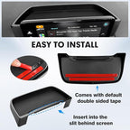Autorder 3PCS Center Console Organizer for Honda Pilot 2023 2024 2025 2026 Accessories - Armrest Organizer Tray/Dashboard Storage Box/Hidden Storage Box - ABS Material