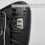 Compatible with Lexus RX350 2016-2020, NX200T 2015-2017, NX300 2018-2020 Passenger Side Mirror Glass - Right Side Mirror Glass With Power Heated, Blind Spot Detection Indicator