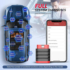 THINKCAR Thinkdiag Mini Bluetooth OBD2 Scanner Diagnostic Tool, OE Full-System Car Scanner for iOS & Android, Check Engine
