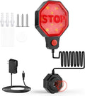 Lawnldyll Garage Parking Sensor Aid, Garage Stopper for Parking Car, Adjustable Car Stop Assistant with Red/Yellow/Green LED 