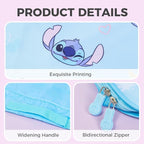 MINISO Disney Stitch Compression Packing Cubes for Travel, 2 Pack Lightweight Suitcase Organizer Bags Set Carry On Luggage, W