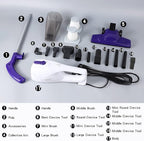 Intercleaner Corded Vacuum Cleaner, 15KPa Powerful Suction with 400W Motor, 12 in 1 Lightweight Bagless Stick Vac with Handhe